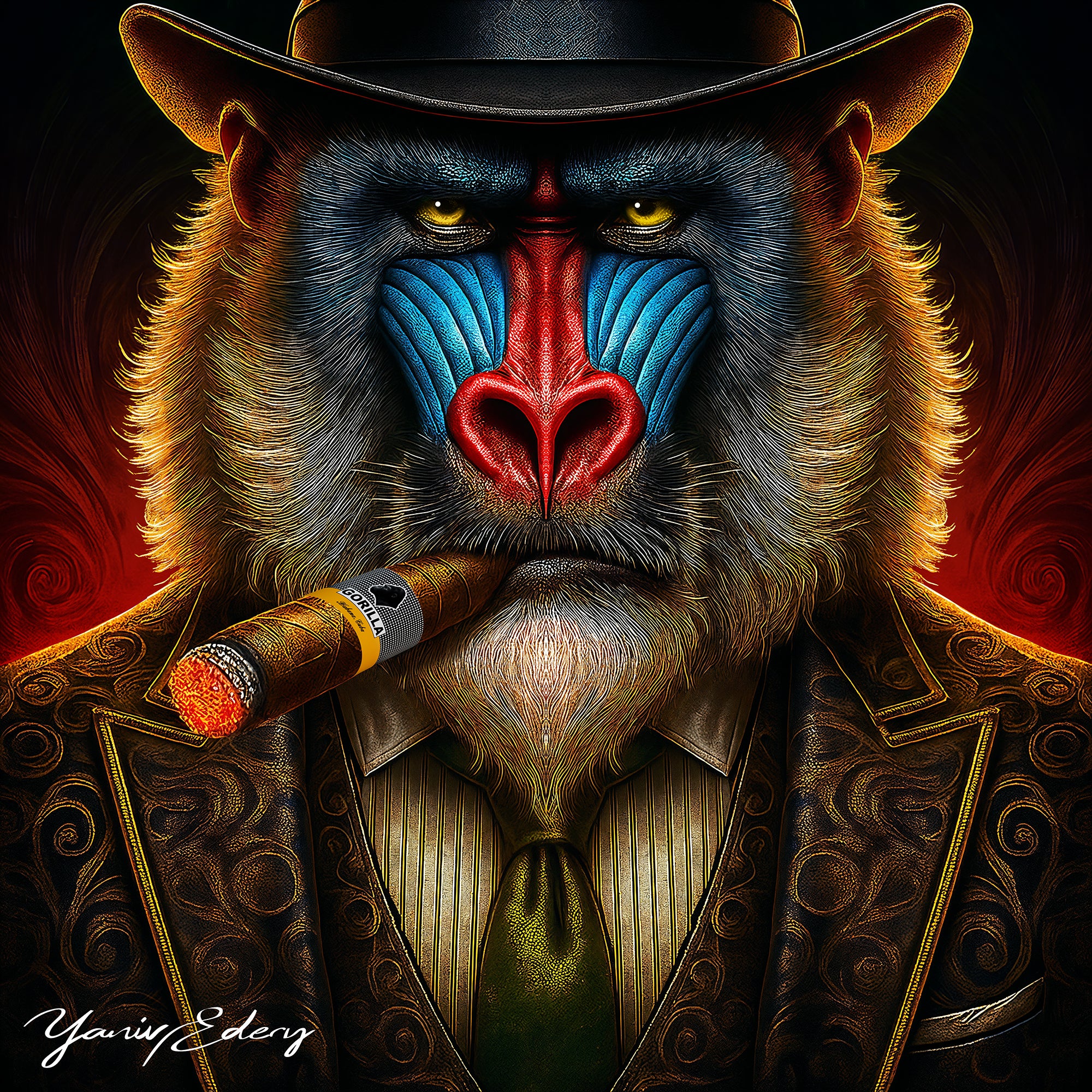 Inferno Gentleman – Le Mandrill du Feu